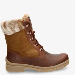 Tuscani Botas de piel con forro interior de pelo.