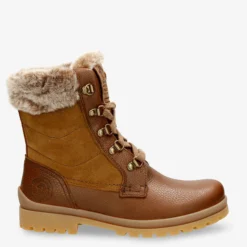 Tuscani Botas de piel con forro interior de pelo.