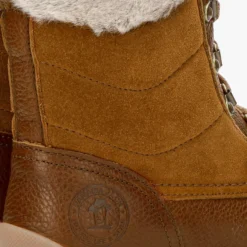 Tuscani Botas de piel con forro interior de pelo.